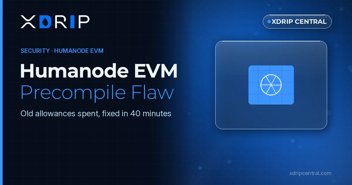 Humanode Patches EVM Precompile Flaw After Drain